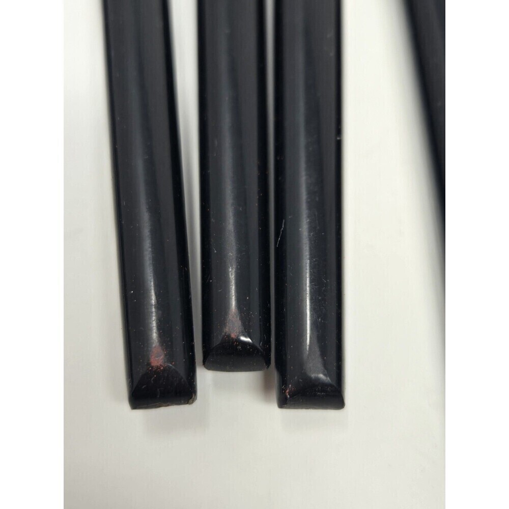 VINTAGE STAINLESS STEEL BLACK HANDLE FONDUE FORKS SET OF 6 WITH BOX FRANCE MCM - Picture 5 of 16